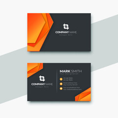Clean business card template