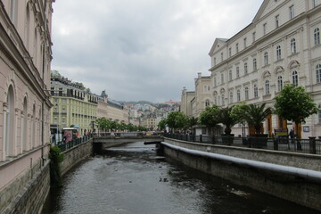 Fototapeta na wymiar Karlovy Vary Czech Republic