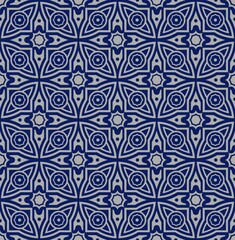 Ornamental seamless pattern. Vector abstract background.