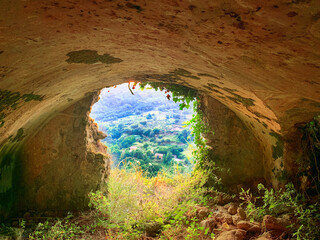cave in the cave