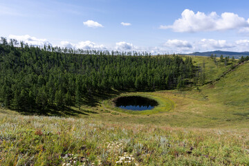 Uran Togoo and Tulga Volcano © Daan