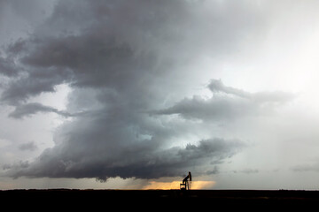 Prairie Storm Clouds Canada