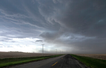 Prairie Storm Clouds Canada