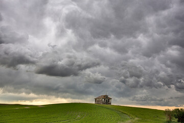Obraz premium Prairie Storm Clouds Canada