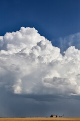 Obraz premium Prairie Storm Clouds Canada