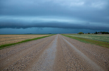 Prairie Storm Clouds Canada
