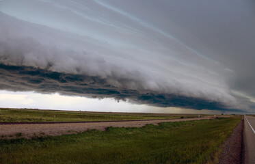 Prairie Storm Clouds Canada
