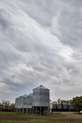 Fototapeta premium Prairie Storm Clouds Canada