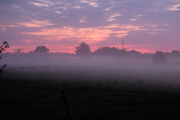Nebel am Mittellandkanal
