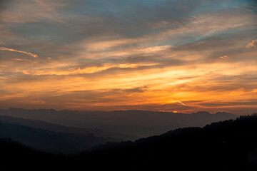 golden sky