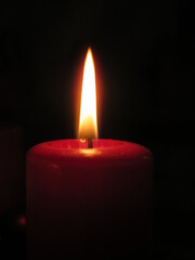 candle in the dark