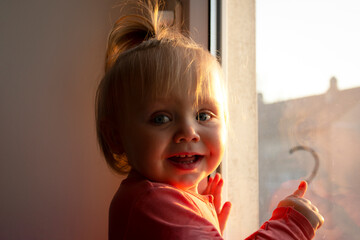 portrait of a little child