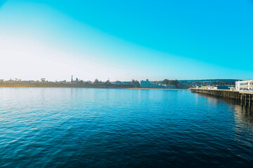 Obraz premium view of the ocean