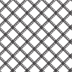 Fototapeta premium Black and white pattern geometric abstract graphic