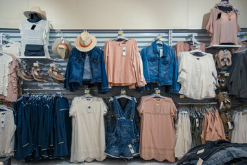 Walk in Closet Full of Clothes