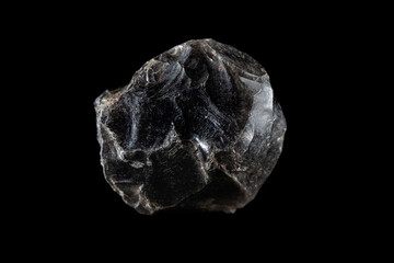 obsidian original rock specimen