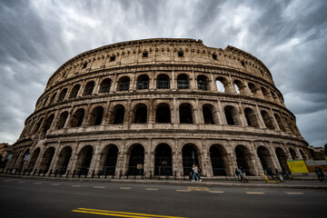 Fototapeta na wymiar The Colosseum of Rome