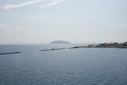 view from the coast
