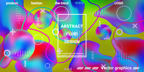 Fototapeta premium Modern design poster