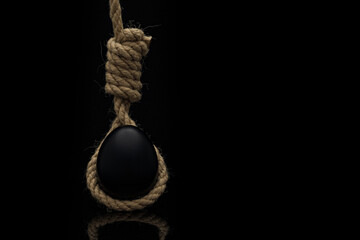 Rope hang black