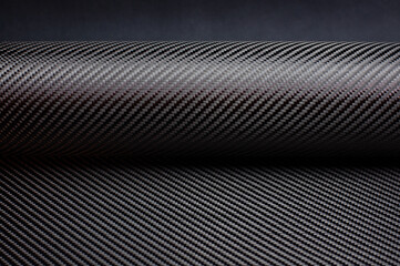 Twill weave carbon fiber roll