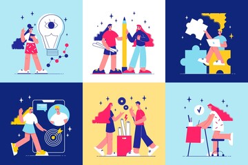Fototapeta premium Brainstorm Design Concept