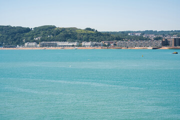 Hotels in Dover as seen from the ferry
