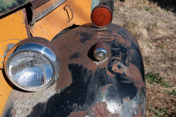 rusted fender