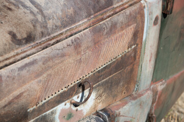 rusted hood