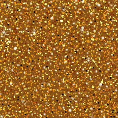 Shiny golden glitter background