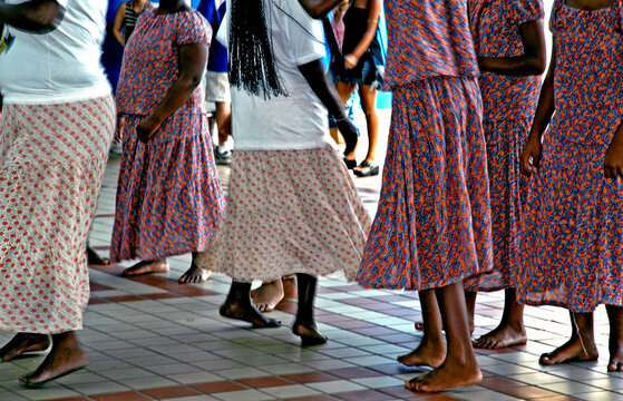 Grupo folcl&oacute;rico de Jongo. S&atilde;o Paulo
