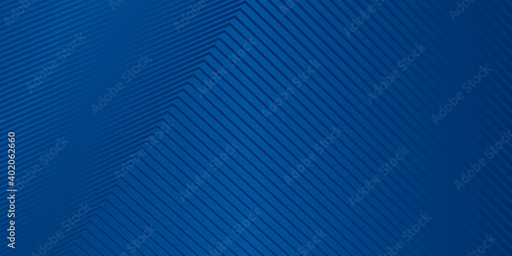 Poster modern blue tech abstract background with sharp lines
