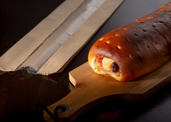 Pan de jam&oacute;n tradicional venezolano