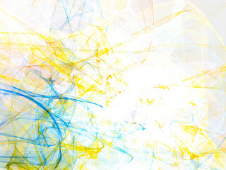 Obraz na płótnie Canvas abstract background with yellow leaves