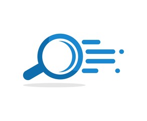 Magnifying glass logo
