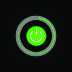 On Off Push style power buttons, The Off buttons are enclosed in red icon