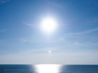 Beachside during the day with clear sky and beautiful beaches in Thailand.