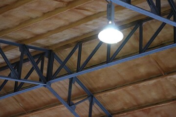 Obraz premium the roof of the building