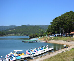 Catamarans and boats