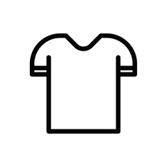 t-shirt Icon Vector. Simple flat symbol.