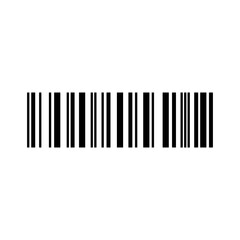 Sample Barcode icon isolate on white background.