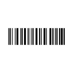 Sample Barcode icon isolate on white background.