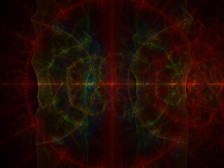 Imaginatory fractal background Image