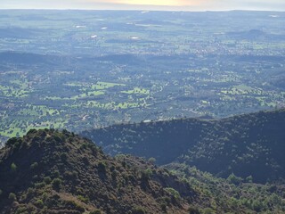 Obraz premium Landscape panoramic view in Cyprus