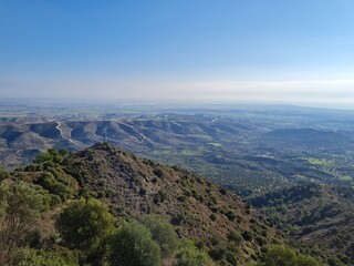 Fototapeta premium Landscape panoramic view in Cyprus