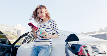 Woman with Eco-friendly lifestyle