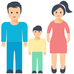 First Born Flat Icon