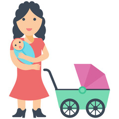 Newborn Flat Icon