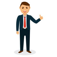 Businessman Appreciation Illustration