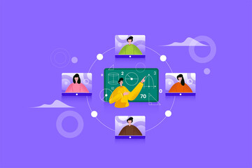 Webinar - Vector Illustration